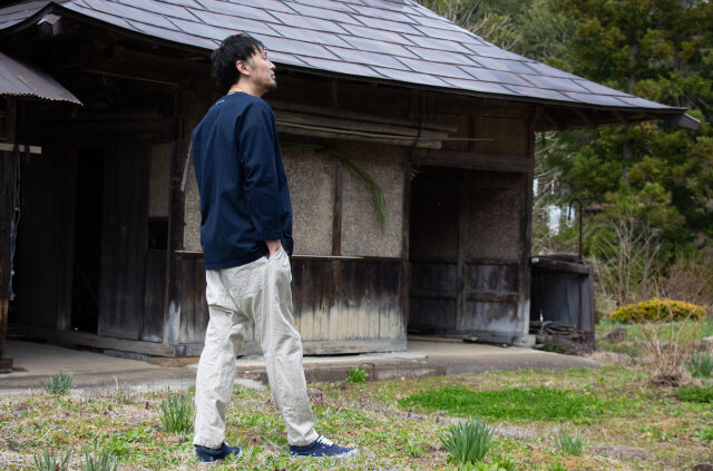 縁日　鯉口シャツ