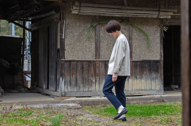 縁日　鯉口シャツ