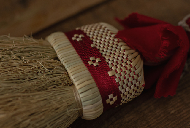 高倉工芸　南部箒　和洋服箒