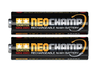 ミニ四駆 単3形ニッケル水素電池 ネオチャンプ（2本）