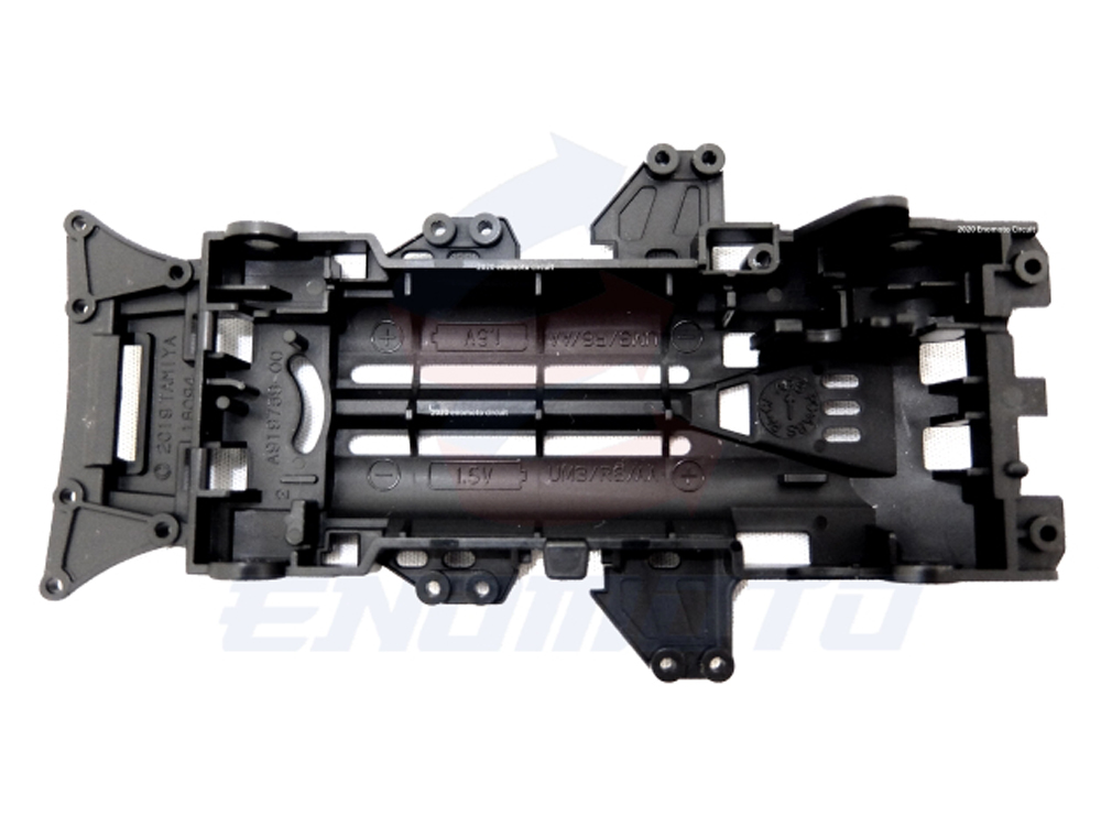 TA1304 タミヤ アフターパーツ VZシャーシ (ブラック)