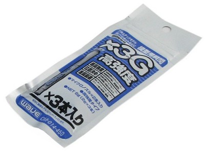 W220144　ウェーブ　瞬間接着剤 x3G高強度タイプ