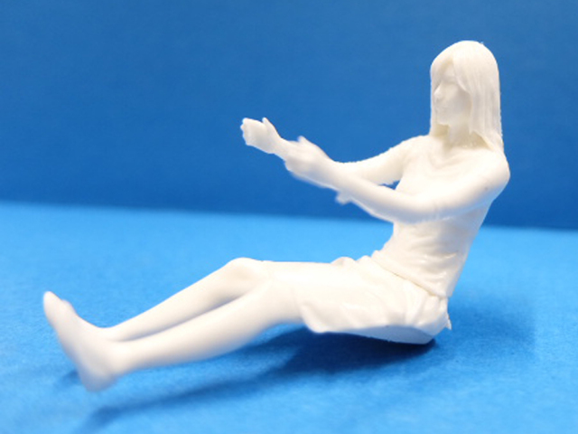 ET2024 タミヤ 女性ドライバー人形 えのもとサーキット　ミニ四駆 enomoto mini4wd