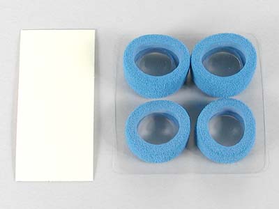 T15117　タミヤ　レストンスポンジタイヤ ブルー