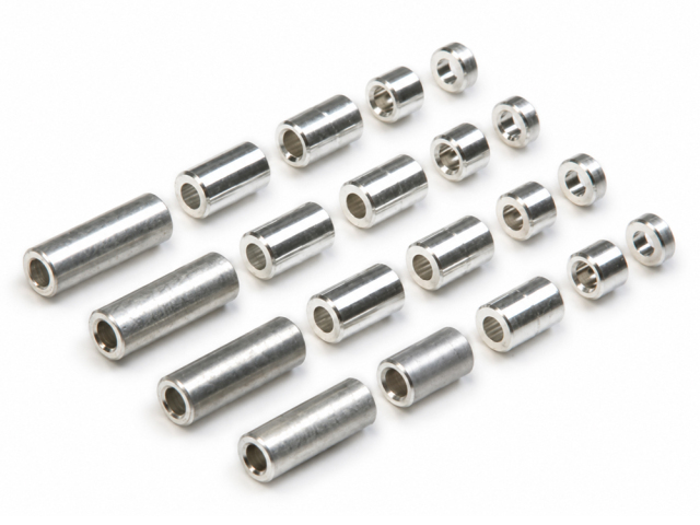 T15473　タミヤ　アルミスペーサーセット（12/6.7/6/3/1.5mm）ミニ四駆 えのもとサーキット