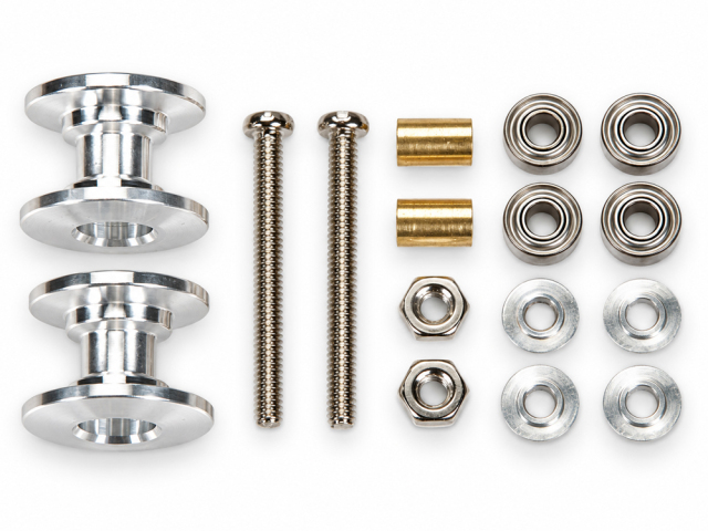 T95379　タミヤ　軽量2段アルミローラーセット(13-12mm) 　ミニ四駆　タミヤ