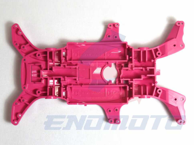TA9241 タミヤ アフターパーツ MAシャーシ(ラズベリーピンク）