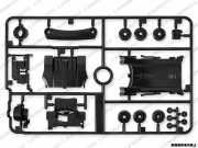 TA7587　タミヤ　AR Aパーツ(黒)　ミニ四駆 えのもとサーキット