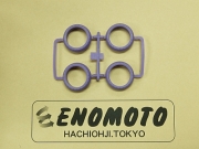 T10006554-000　タミヤ　カラーバレルハードタイヤ（ムラサキ）