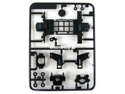 T10009462　タミヤ　MSシャーシ Aパーツ（黒）