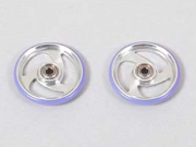 T15251　タミヤ　19mmプラリング付 アルミベアリングローラー