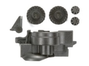 T15438　タミヤ　強化ギヤ&ワンロックギヤカバー（スーパーIIシャーシ用)