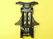 T31243 タミヤアフターパーツ VSシャーシ（ディープガンメタル）