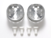 T95538　タミヤ　HG 大径ナローアルミホイールII (2本）