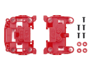 T95696　タミヤ　N-03・T-03バンパーレスユニット (レッド)