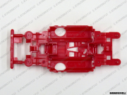 TA9011 タミヤ アフターパーツ MSシャーシ Kパーツ (センターユニット・赤)