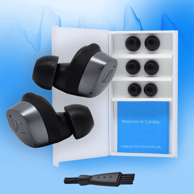 COMPLY「GEN3（ジェネレーション3）」 for Sennheiser True Wireless (Momentum 4, Momentum 3, Accetum) (TW-400-C)