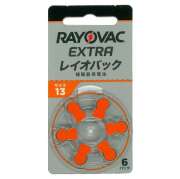 RAYOVAC レイオバック エクストラ 補聴器用電池 PR48(13) 6粒入り 5シートセット