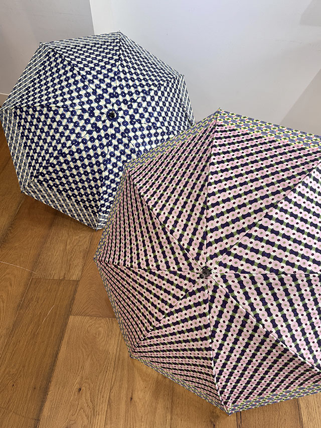 【日傘ロング】晴雨兼用  グラフィック柄/Small Pattern Dots PA2605L