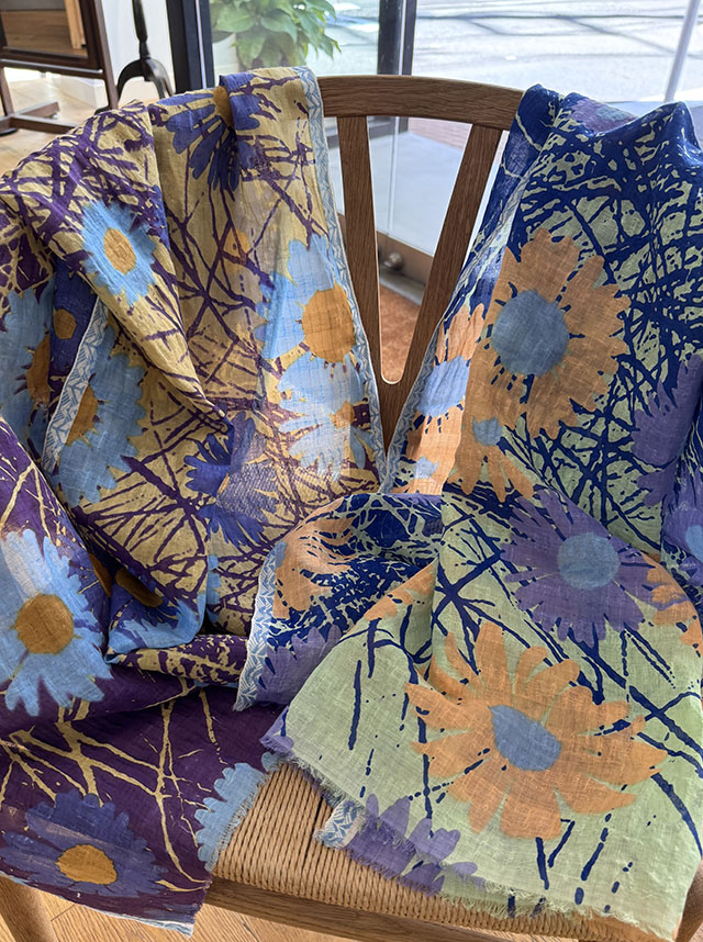 [FLOWER]　アンディ ウォホール　アートな花柄　　WARHOL  PS2581