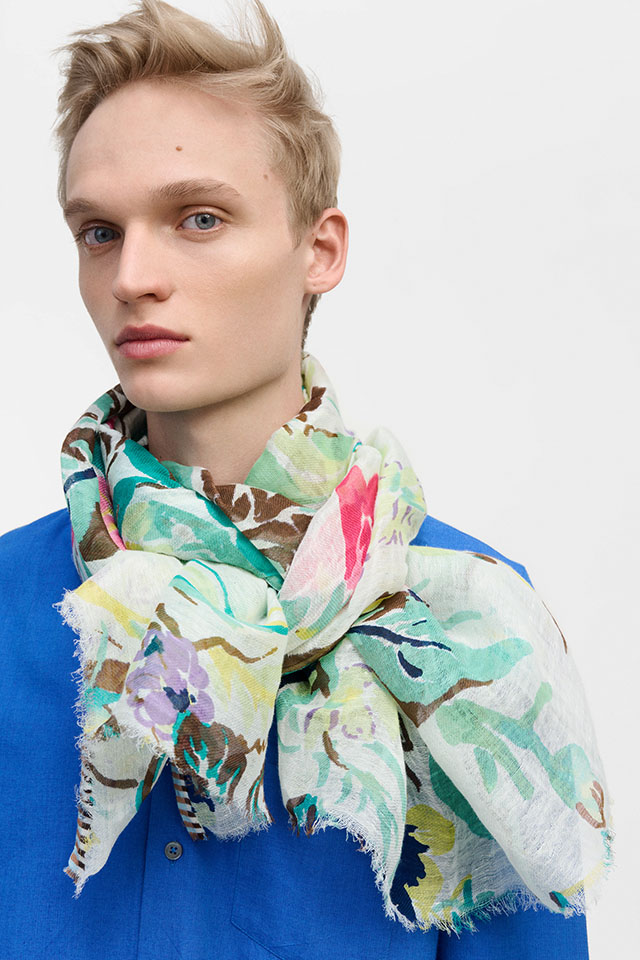 [FLOWERS]　水彩のフローラル絵画　PAINTED FLOWERS  PS2694