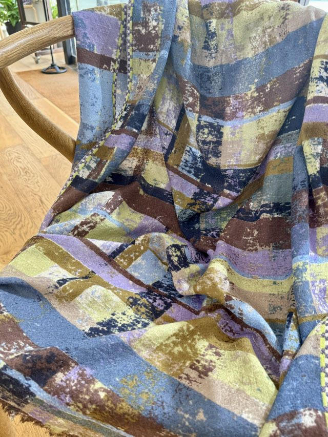 [ART] PAINTERS LINEN 　北欧モードな現代アート柄　GW2430