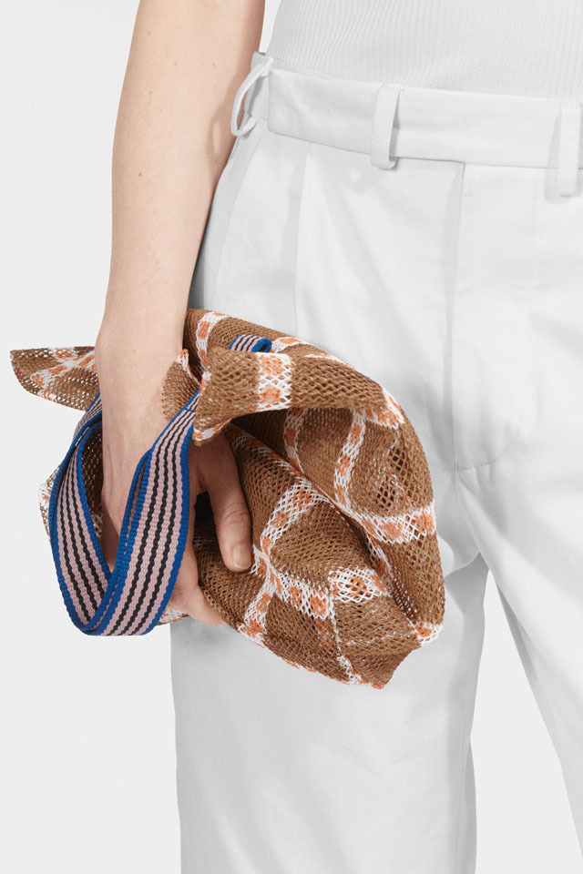 メッシュバッグ トート型(小）インポーチ付き 『ヴィンテージ