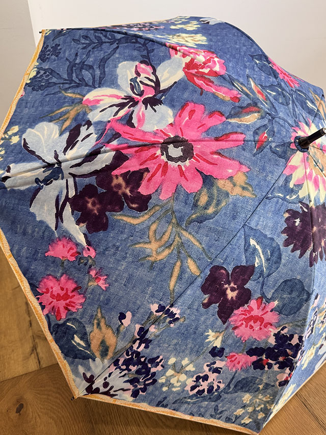 はるか様　複数購入② 日傘ロング】晴雨兼用 水彩のフローラル画 PA2604L