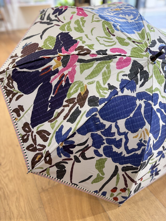 日傘ロング】晴雨兼用 ヨーロピアンフラワー柄 PA2502L