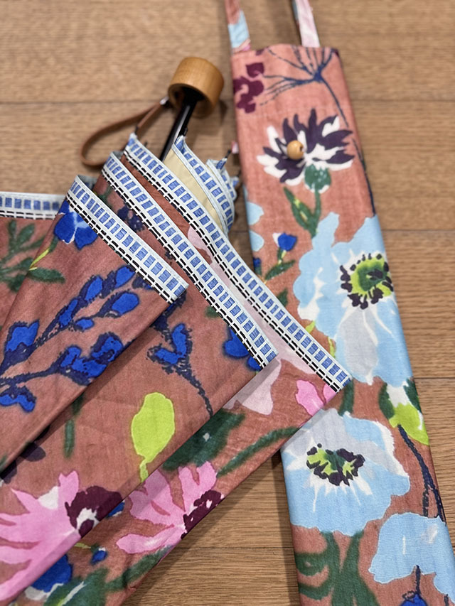 日傘ミニ/2WAY仕様 】晴雨兼用 水彩画の花 PA2504S