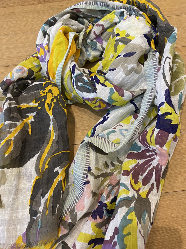 [FLORAL MOTIF]　Flida Kahlo With Selvage PS1994