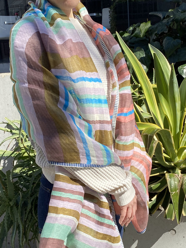 【30%OFF】マルチカラーボーダー柄 Nordic Stripes　PS2141_SALE
