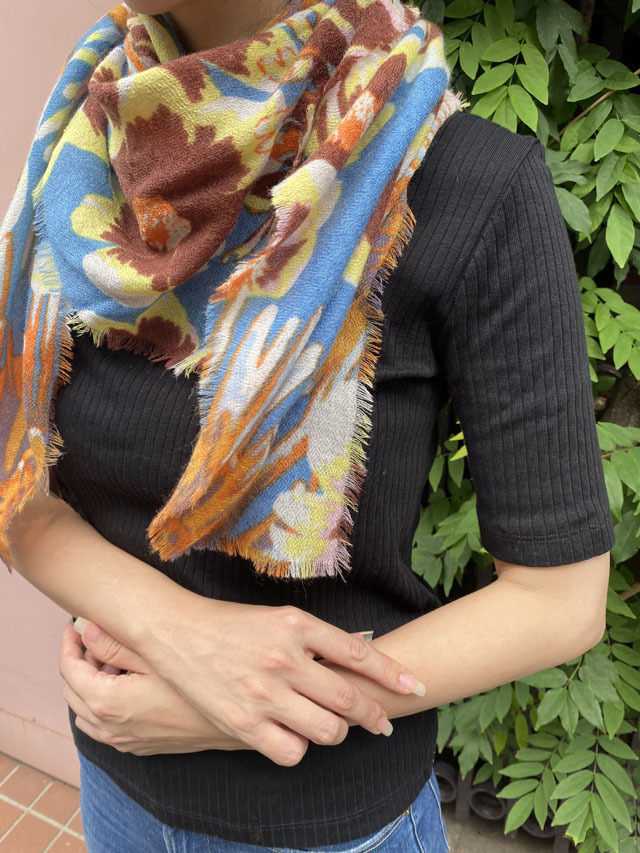 FLOWER] DAHLIA 北欧の花の女王『ダリア』 *スクエア型100cm* SW2273