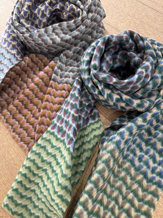 [CULTURE] SMALL PATTERN 　北欧モードな連続パターン柄　　*チューブラー　SW2452