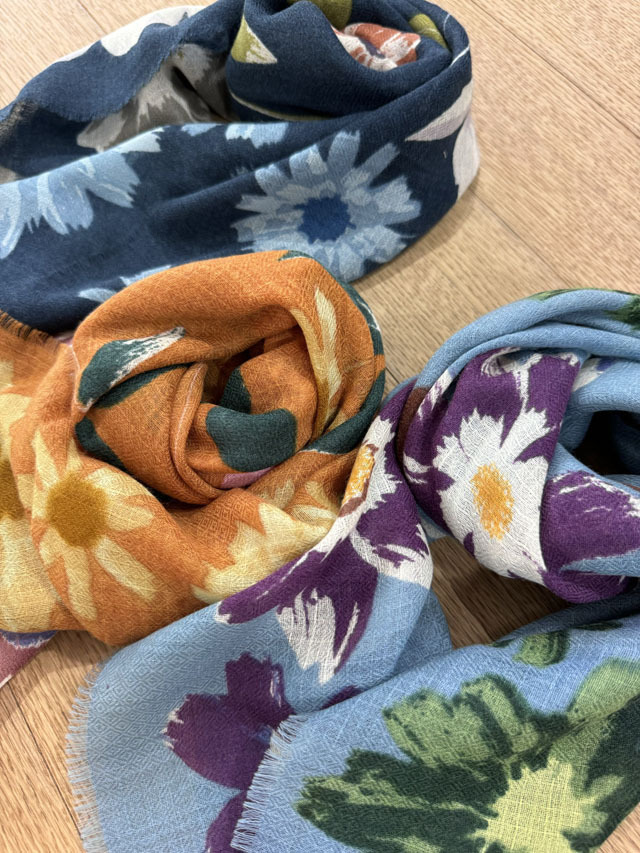FLOWER] BED OF FLOWERS 「北欧の秋の花壇」 *スクエア型70cm* SW2494
