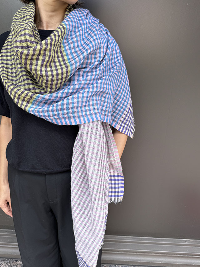 CHECKS】 Danish Check Patterned Cloth デンマークチェック柄 SW2522