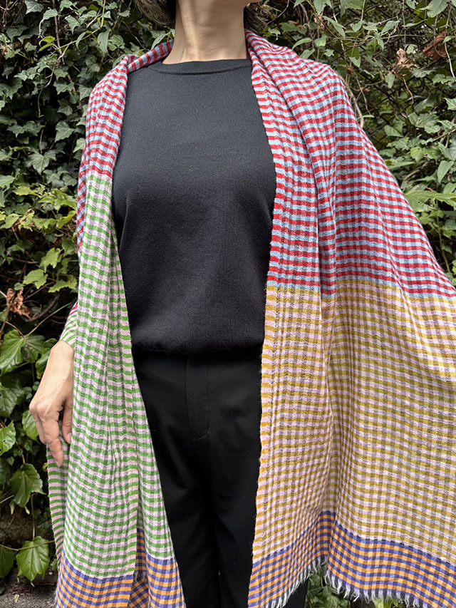 CHECKS】 Danish Check Patterned Cloth デンマークチェック柄 SW2522