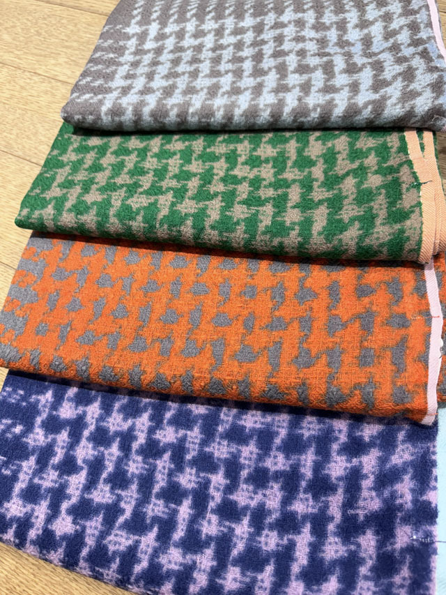 [定番]TWEED CHECK2  4/4　*24AW新色
