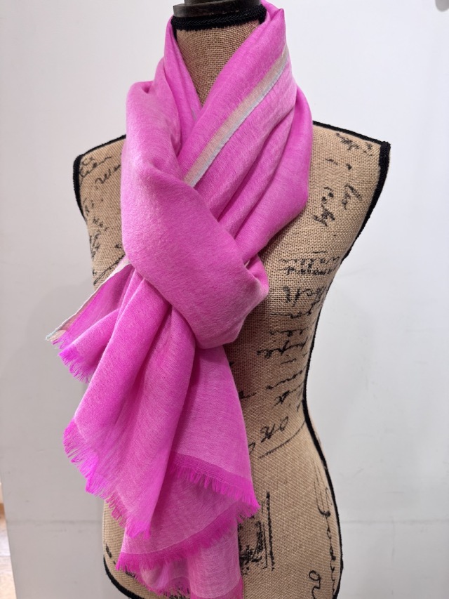 UNI1-SW1423_SALE 　カシミヤウール無地ストール