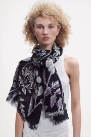 [FLORAL] FLORA DANICA 　デンマークの植物図鑑柄　　GW2590