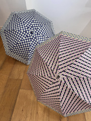 【日傘ロング】晴雨兼用  グラフィック柄/Small Pattern Dots PA2605L