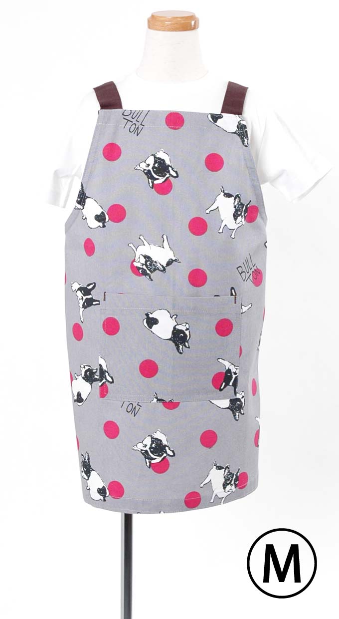【セール】キッズエプロン（ブルトンマルシェ）Ｍ【１点のみメール便可】