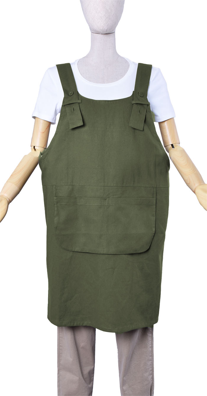チノ無地H型ワークエプロン【１点のみメール便可】
