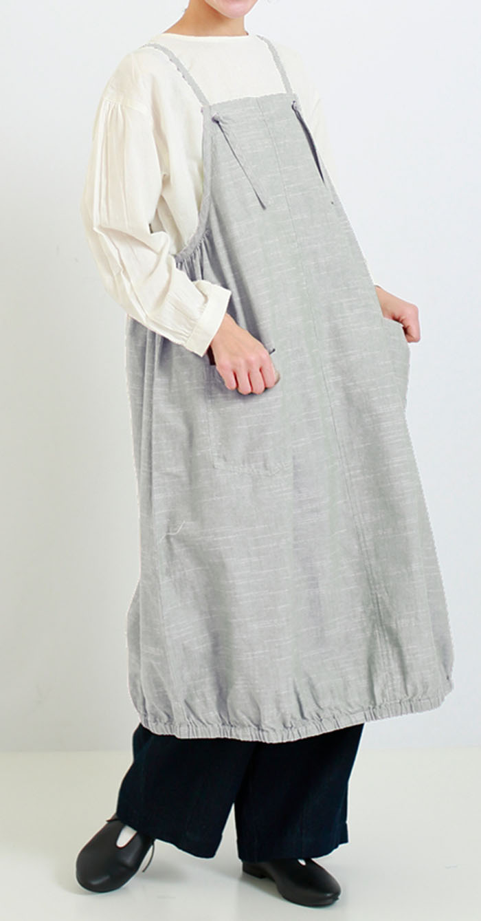 バルーンワンピースエプロン