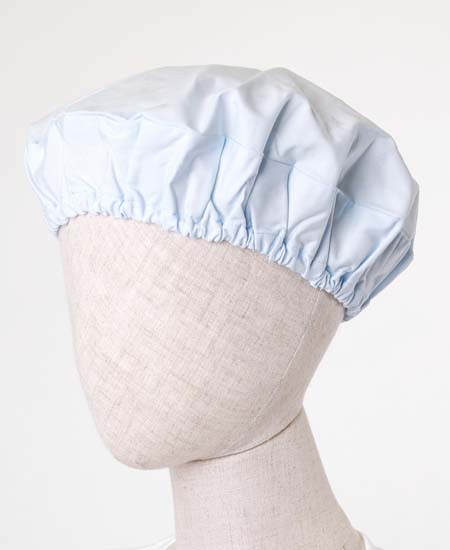 給食帽２　PE-911サックスブルー