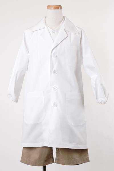 児童用白衣コートPER-121ホワイト