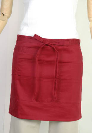 ギャルソンエプロン（綿ツイル地）【１点のみメール便可】