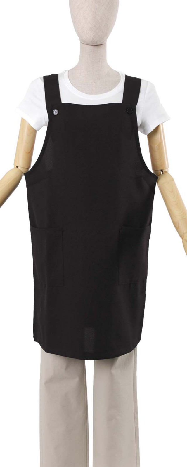 フッ素樹脂加工H型エプロン【１点のみメール便可】