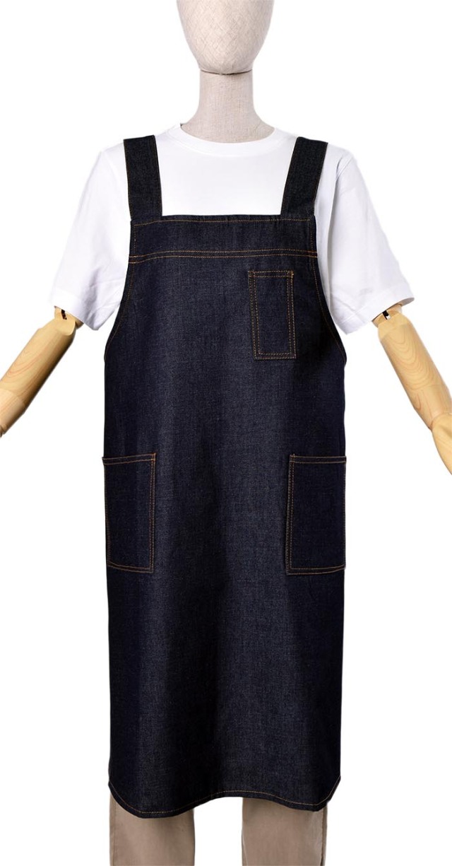デニムh型エプロン