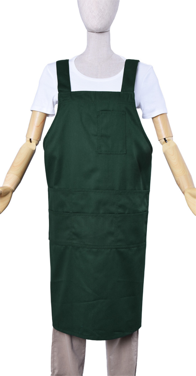 H型エプロン（ツイル地）【１点のみメール便可】